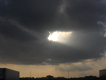 Entry to heaven, clouds, sky, nature, sun HD wallpaper