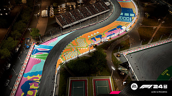 F1 24: Racing Circuit, video game, F1 24 HD wallpaper