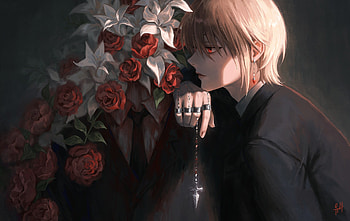 Kurapika in Shadows: Hunter x Hunter Anime, Kurapika (Hunter × Hunter), Anime, Hunter x Hunter HD wallpaper