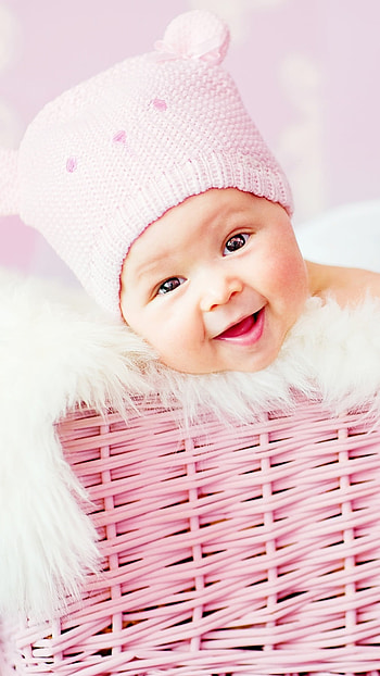 Lil Baby, Pink, Cute Baby HD phone wallpaper