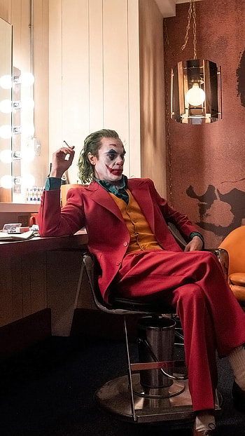 Joaquin Phoenix, Joker with Robert De Niro, Unique , Memorable scene HD phone wallpaper