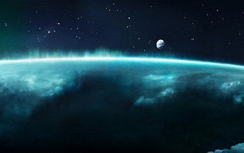 Fantasy Earth, fantasy planet, sci fi planet, sci fi earth HD wallpaper