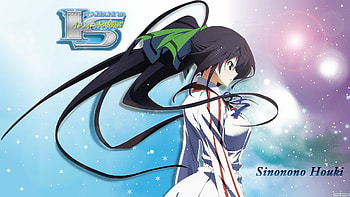 Shinonono Houki, infinite stratos, long hair, houki, is HD wallpaper
