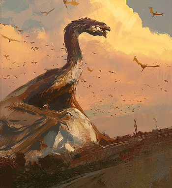 Art, Dragons, Dragon, Being, Creature, Fantastic HD phone wallpaper
