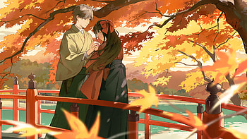 Anime, couple, anime couple HD wallpaper