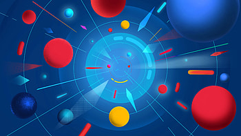 Abstract, Circles, Multicolored, Motley, Lines, Balls HD wallpaper