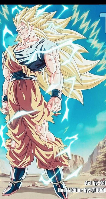 Goku Ssj3, cloud, sky HD phone wallpaper