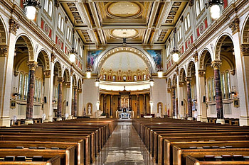 church, God, interior, light HD wallpaper