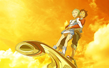 Anime, Girl, Guy, Delight, Rapture HD wallpaper