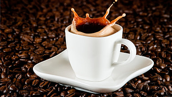 Coffee cup, Background, Food HD wallpaper