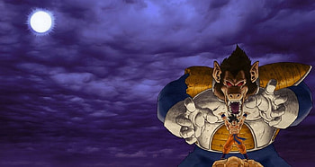 Goku vs Great Ape Vegeta, goku, great, vegeta, ape, dbz HD wallpaper