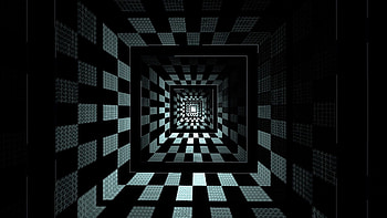 Abstract, Shadow, Premises, Room, Immersion, Squares HD wallpaper