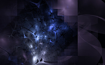 Truchet, blue, abstract, , fractal HD wallpaper