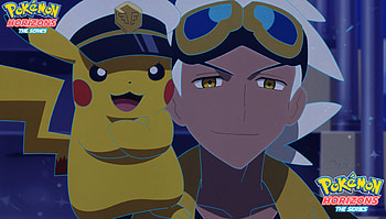Pikachu & Trainer — Pokémon Horizons, Pokémon Horizons: The Series, Pokémon Trainer, Anime HD wallpaper