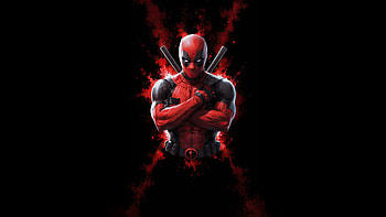 Deadpool Unfiltered And Unstoppable, deadpool, superheroes, artwork, art, digital-art, ai, dark, black HD wallpaper