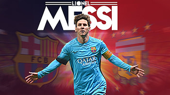 Lionel messi, fcb, footballer HD wallpaper