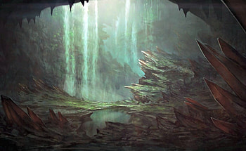 Crystal Caves, Waterfalls, graphy, Caves, Crystal, Nature HD wallpaper