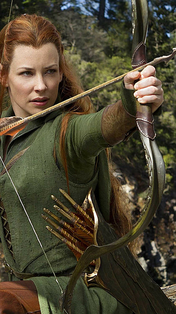 Evangeline Lilly, The Hobbit HD phone wallpaper