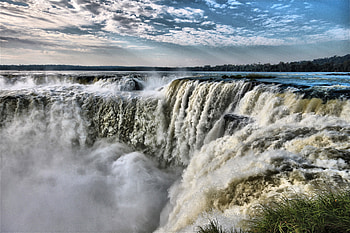 Argentina, , Iguazu Falls, Brazil, Waterfall, Waterfalls HD wallpaper