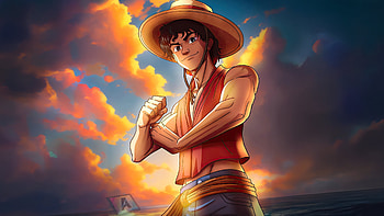 Monkey D Luffy Reloaded, one-piece, monkey-d-luffy, anime, artwork, artist, digital-art HD wallpaper