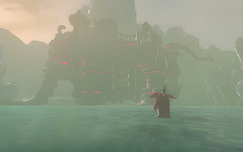 Vah Ruta Beast in Legend of Zelda - Breah of the Wild, The Legend of Zelda, video game, The Legend of Zelda: Breath of the Wild HD wallpaper