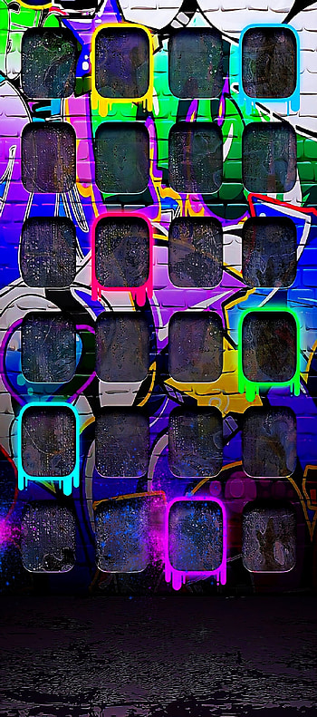 Graffiti Wall, colorfullness HD phone wallpaper