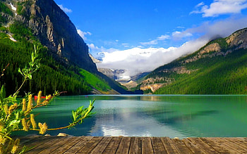 Lake Louise, , Inspiring views, Stunning landscapes HD wallpaper