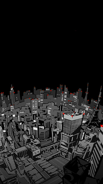 Phantom Thieves' Skyline — Persona 5 , video game, Persona 5, Persona, city HD phone wallpaper