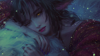 Ahri League Of Legends HD wallpaper