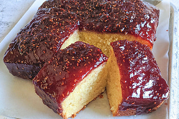 Jam, Upside down jam cake, Irresistible treat, Sweet and sticky HD wallpaper