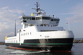 Leclanch-powered ferry, Maiden voyage complete, Largest electric vessel, Sustainable travel HD wallpaper