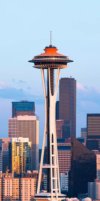 North America, Space needle, , Beautiful places to travel HD phone wallpaper