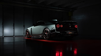 Dark, sportcar, Nissan GT-R50 HD wallpaper