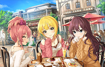 Frederica Miyamoto, Anime, The Idolm@ster: Cinderella Girls Starlight Stage, Mika Jougasaki, Shiki Ichinose, The Idolm@ster HD wallpaper