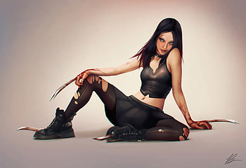 X 23 Artwork , x23, superheroes, artwork, artstation HD wallpaper