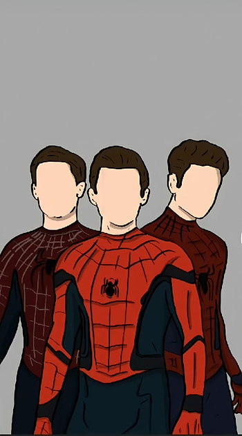 Spiderman, spiderverce, 3 spiderman HD phone wallpaper