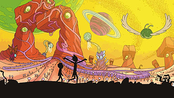 Rick and Morty (2022) movie HD wallpaper