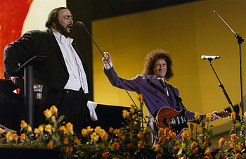 Luciano Pavarotti, Rare duets, Collabirations, Bono HD wallpaper