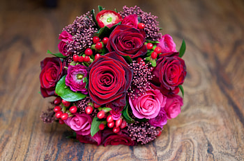 Love & Roses, bouquet, roses, special, red HD wallpaper