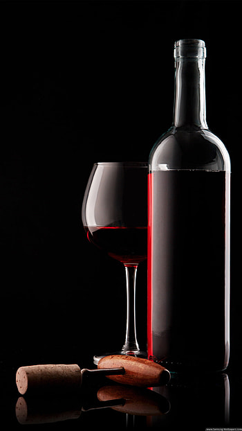 Wine bottle, Red wine, HTC one M9 , Stylish and sophisticated HD phone wallpaper