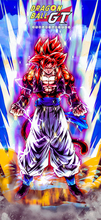 Gogeta SSJ4, Dragon Ball GT, Goku, Super Saiyan 4, Dragon Ball, Vegeta, Dragon Ball Legends HD phone wallpaper