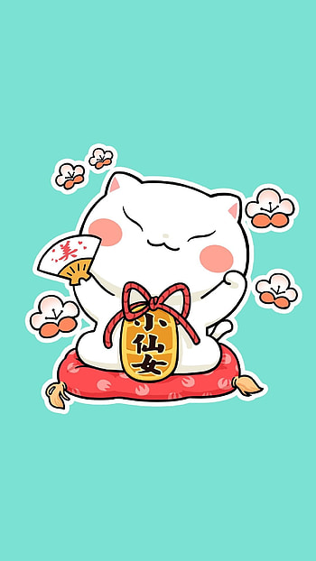 Japanese Lucky Cat, Lucky cat , Top , Lucky cat HD phone wallpaper