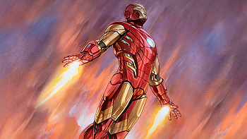 MCU (Comics), Iron Man's flight, Digital artworks, High-definition HD wallpaper