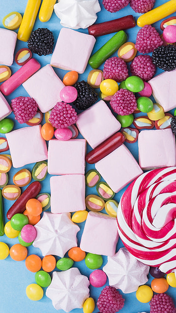 Marshmallow, Sweet Candies HD phone wallpaper
