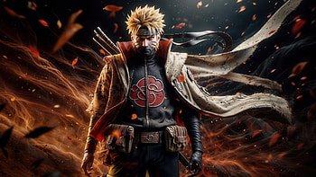 Naruto Uzumaki Confidence, naruto, anime, artwork, art, digital-art, ai, artist HD wallpaper