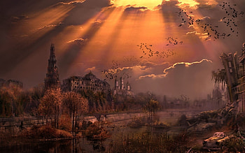 Landscape, Fantasy HD wallpaper