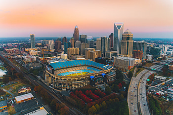 Charlotte Skyline, Travels, Celebrity Land International, Nick Kelly HD wallpaper