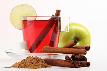 tea, graphy, good health, sugar, beautiful, cinnamon, cup, nice, lemon, cool, fruit, apple, , harmony, drink HD wallpaper