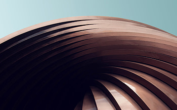 Modern architecture, building, spiral HD wallpaper