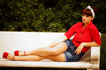 Waiting for Mr. Right, sexy, teen, hot, cute, girl HD wallpaper